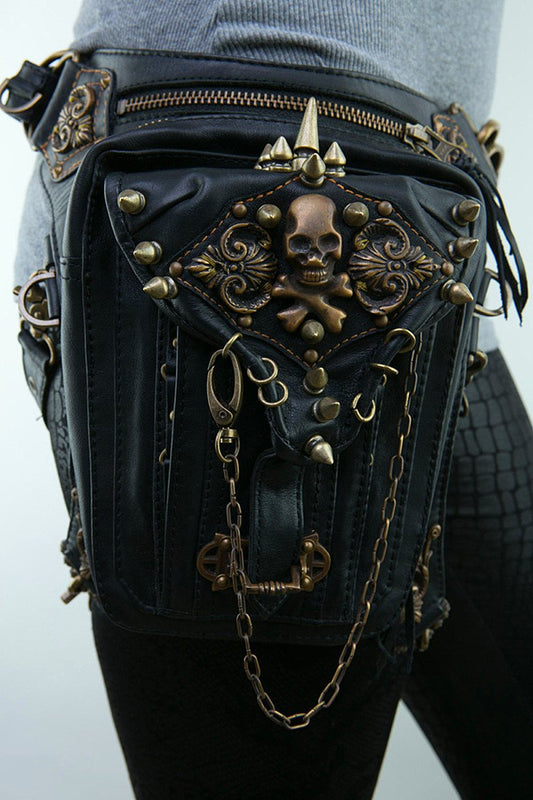 Sexy Punk Rock Pirate Messenger Bag