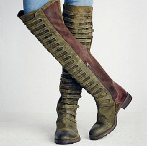 Woodland Fairy Thigh High Riding Boots