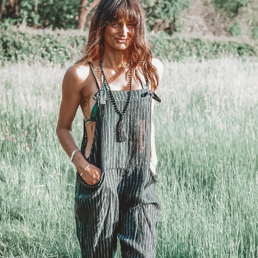 Striped Jumpsuit mOveralls
